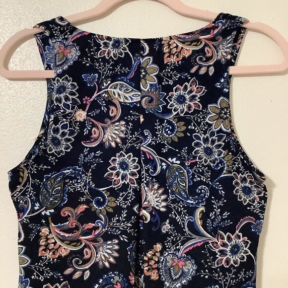 Ro & De Nordstrom Boho Hippie Paisley Asymmetrical Hem Blouse Size Small - Picture 10 of 11